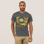 Golden Swirls T-Shirt (Voorkant volledig)