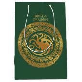Golden Targaryen Crest Medium Cadeauzakje (Voorkant)