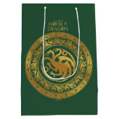 Golden Targaryen Crest Medium Cadeauzakje (Achterkant)