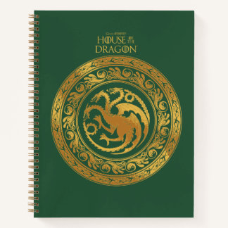 Golden Targaryen Crest Notitieboek