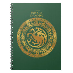 Golden Targaryen Crest Notitieboek
