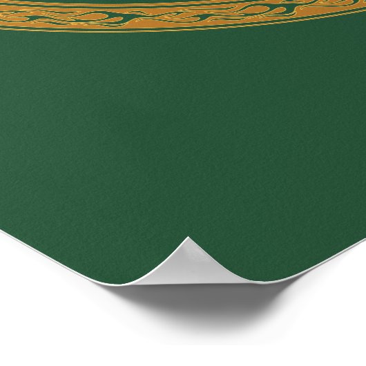 Golden Targaryen Crest Poster (Hoek)