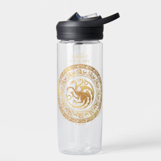 Golden Targaryen Crest Waterfles (Links)