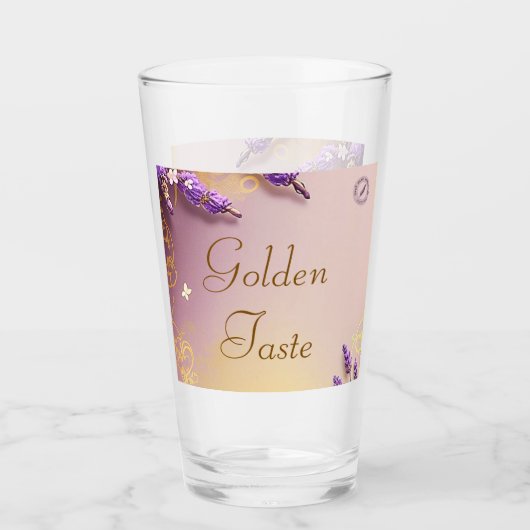 Golden Taste Glass Schmidt Stationery Glas (Voorkant)