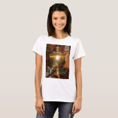 Golden tea Pot T-shirt (Voorkant volledig)