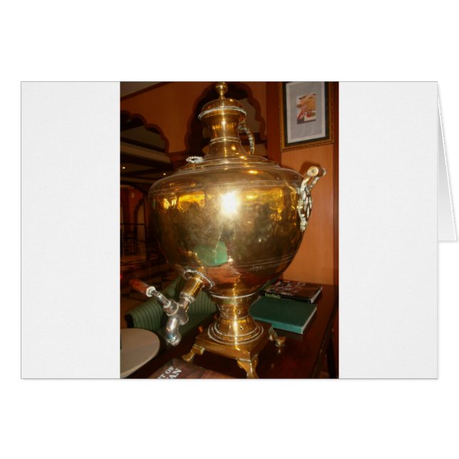  Golden Tea Pot Wall Art & Print (Voorkant Horizontaal)