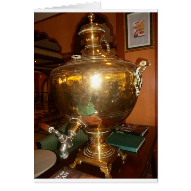  Golden Tea Pot Wall Art & Print (Voorkant)