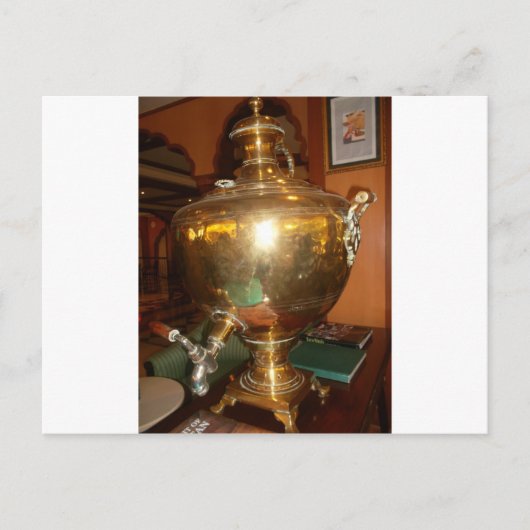  Golden Tea Pot Wall Art & Print Briefkaart (Voorkant)