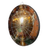 Golden Tea Pot Wall Art & Print Dartbord (Voorkant Rechts)