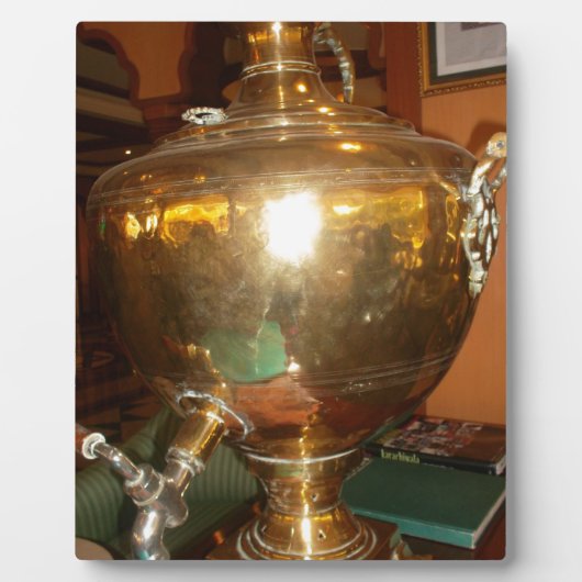 Golden Tea Pot Wall Art & Print Fotoplaat (Voorkant)