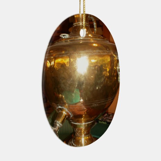 Golden Tea Pot Wall Art & Print Keramisch Ornament (Rechts)