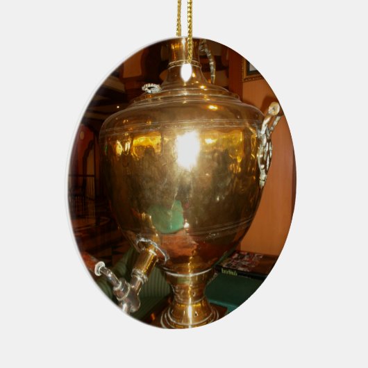 Golden Tea Pot Wall Art & Print Keramisch Ornament (Rechts)