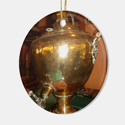 Golden Tea Pot Wall Art & Print Keramisch Ornament (Links)