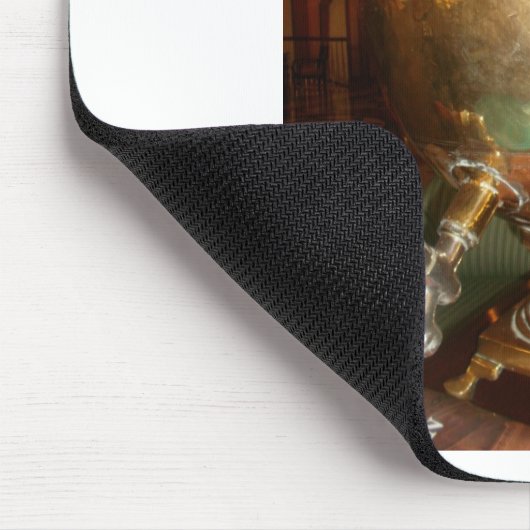 Golden Tea Pot Wall Art & Print Muismat (Hoek)