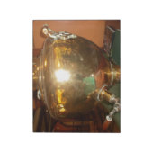  Golden Tea Pot Wall Art & Print Notitieblok (Linkerzijde)