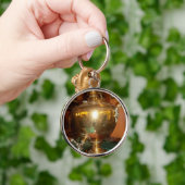  Golden Tea Pot Wall Art & Print Sleutelhanger (Hand)