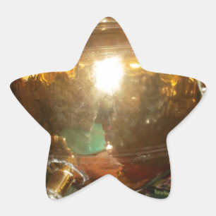  Golden Tea Pot Wall Art & Print Ster Sticker