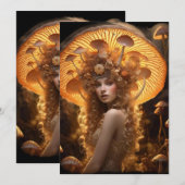 Golden Teacher Goddess Feestdagenkaart (Voorkant / Achterkant)