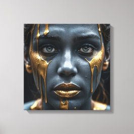 Golden Tears Canvas Afdruk