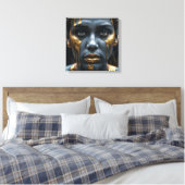 Golden Tears Canvas Afdruk (Insitu (Slaapkamer))