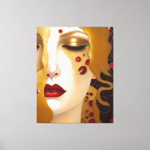 Golden Tears (Freya's Heartache) serie 2 Canvas Afdruk