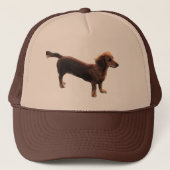 Golden Teckel Trucker Pet (Voorkant)