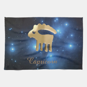 Golden-teken van Capricorn Theedoek