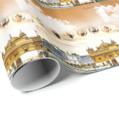 GOLDEN TEMPEL MET SIKH GURUS CADEAUPAPIER (Rol Hoek)