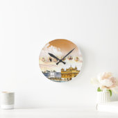 GOLDEN TEMPEL MET SIKH GURUS RONDE KLOK (Huis)