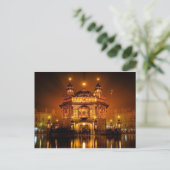 GOLDEN TEMPLE AMRISTAR BRIEFKAART (Staand voorkant)