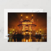 GOLDEN TEMPLE AMRISTAR BRIEFKAART (Voorkant / Achterkant)