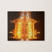 Golden Temple Amritsar Noord-India bij nacht Legpuzzel (Horizontaal)