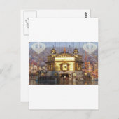 GOLDEN TEMPLE BRIEFKAART (Voorkant / Achterkant)