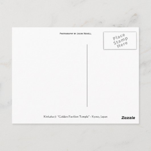 Golden Temple Briefkaart (Achterkant)