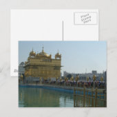 Golden Temple Briefkaart (Voorkant / Achterkant)