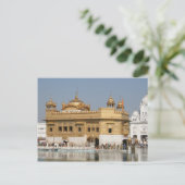 Golden Temple Harmandir Sahib Amritsar Noord-India Briefkaart (Staand voorkant)