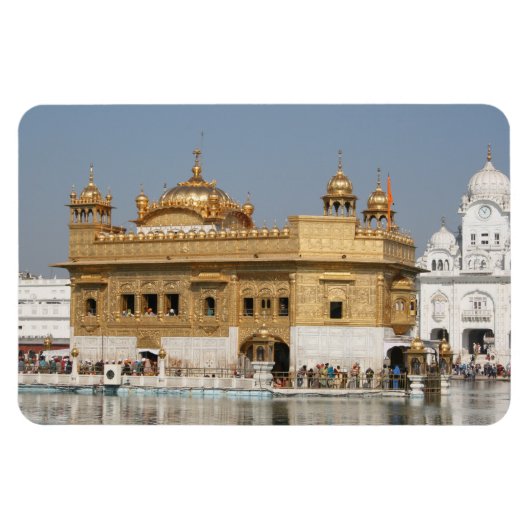 Golden Temple Harmandir Sahib Amritsar North India Magneet (Horizontaal)