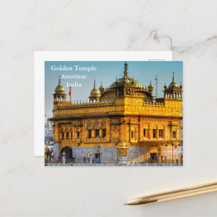 Golden Temple India  Toerisme Reizen Toevoegen aan Briefkaart