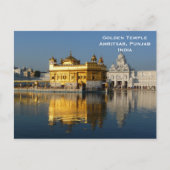 Golden Temple India  Toerismereis Voeg toe Briefkaart (Voorkant)