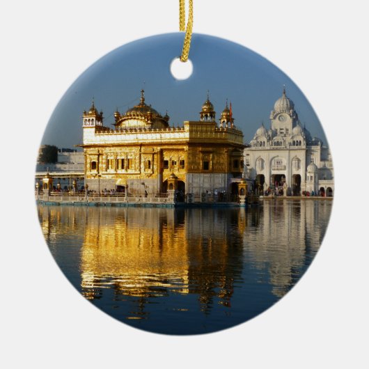 Golden Temple Keramisch Ornament (Voorkant)