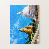 Golden Temple Sri Lanka. Legpuzzel (Verticaal)