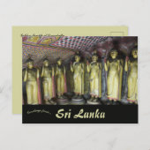 Golden Temple van Dambulla Sri Lanka Briefkaart (Voorkant / Achterkant)