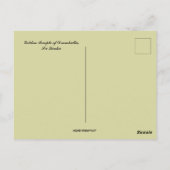 Golden Temple van Dambulla Sri Lanka Briefkaart (Achterkant)