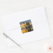 Golden Temple Vierkante Sticker (Envelop)