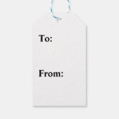 Golden Tennis Racket Silhouette Gift Label Cadeaulabel (Achterkant)