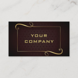 Golden Text Gold Professional-Visitekaartje Visitekaartje