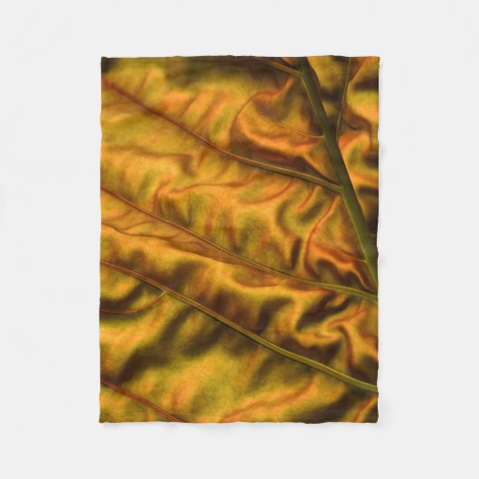 Golden textiel fleece deken (Voorkant)