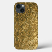 Golden Texture Case-Mate iPhone Case (Achterkant)