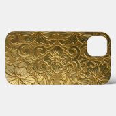 Golden Texture Case-Mate iPhone Case (Achterkant (horizontaal))