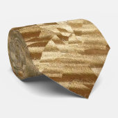 Golden Textures Stropdas (Opgerold)
